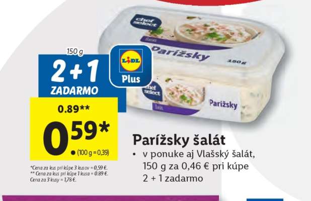 Parížsky šalát