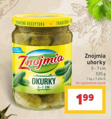 Znojmia uhorky