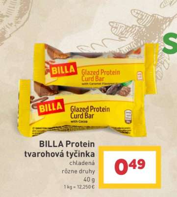 BILLA Protein tvarohová tyčinka
