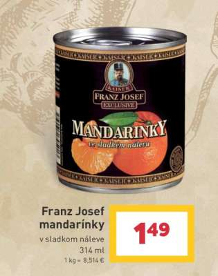 Franz Josef mandarínky