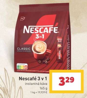 Nescafé 3 v 1