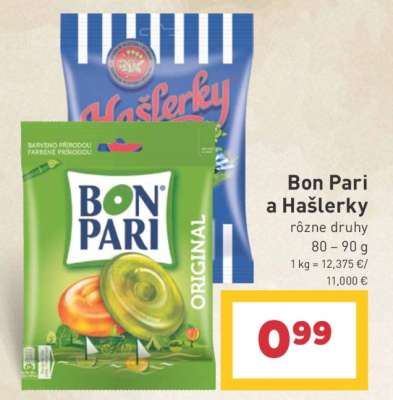 Bon Pari a Hašlerky