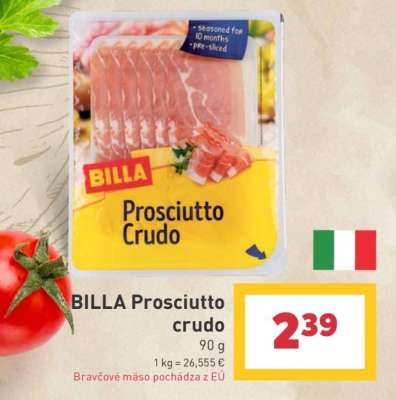 BILLA Prosciutto Crudo