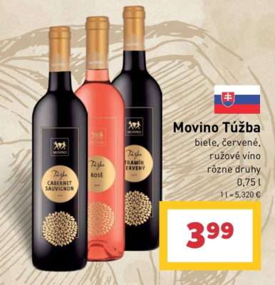 MOVINO TÚŽBA