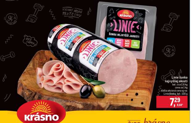 Linie šunka nejvyšší jakosti