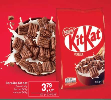 Cereálie Kit Kat