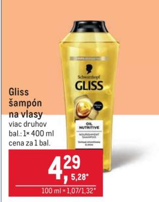 GLISS Šampón na vlasy