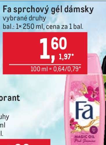 Fa sprchový gél dámsky