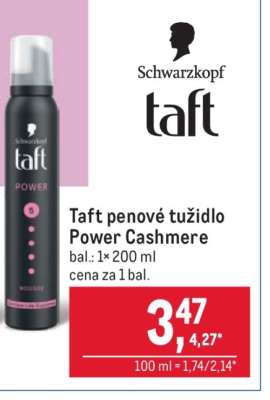 Taft penové tužidlo Power Cashmere