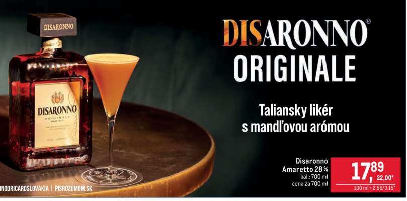 Disaronno Amaretto 28 %