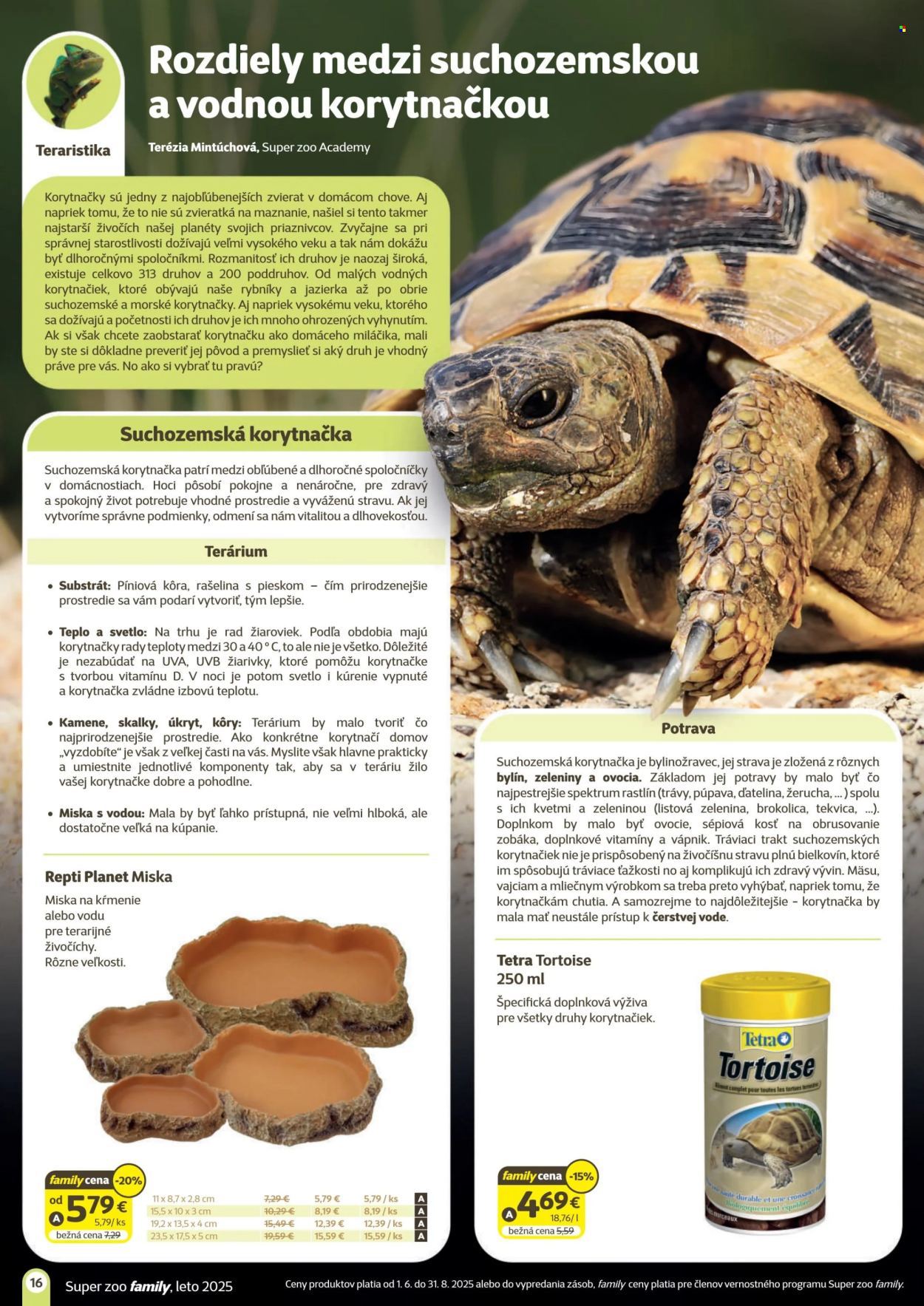 Leták SUPER ZOO. Strana 16