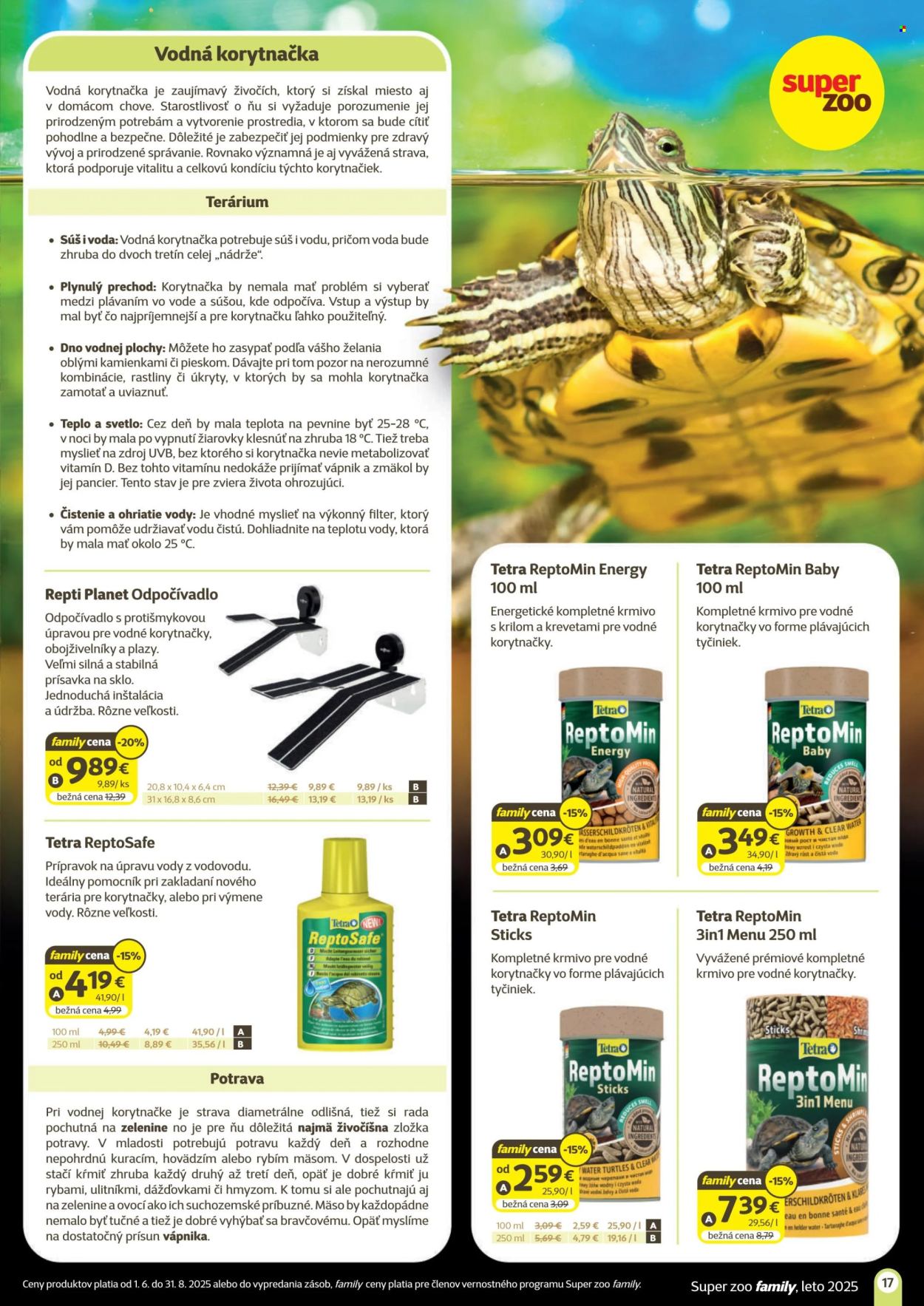 Leták SUPER ZOO. Strana 17