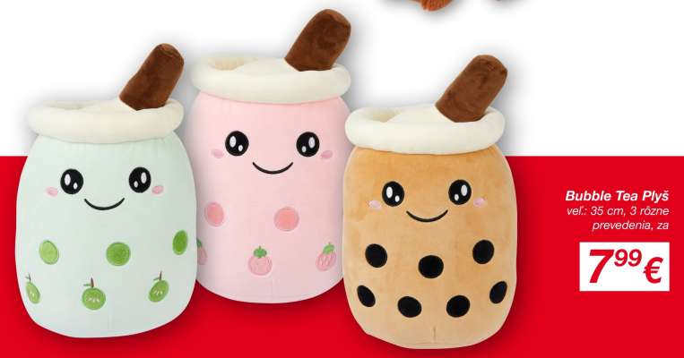 Bubble Tea Plyš