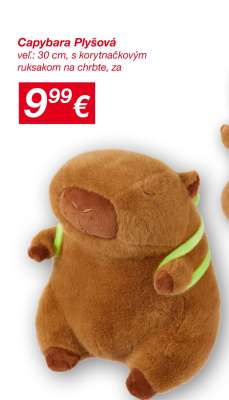 Capybara Plyšová