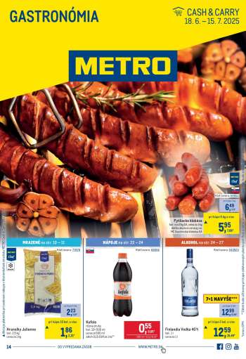 Leták Metro - 18.6.2025 - 15.7.2025.