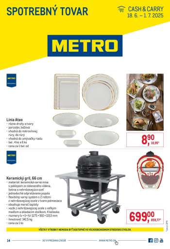 Leták Metro - 18.6.2025 - 1.7.2025.