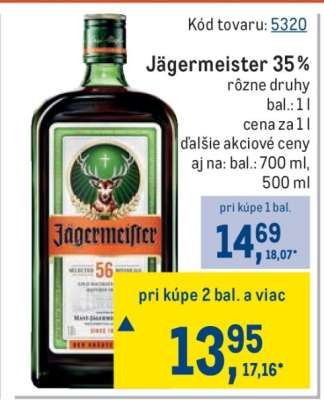 Jägermeister 35%