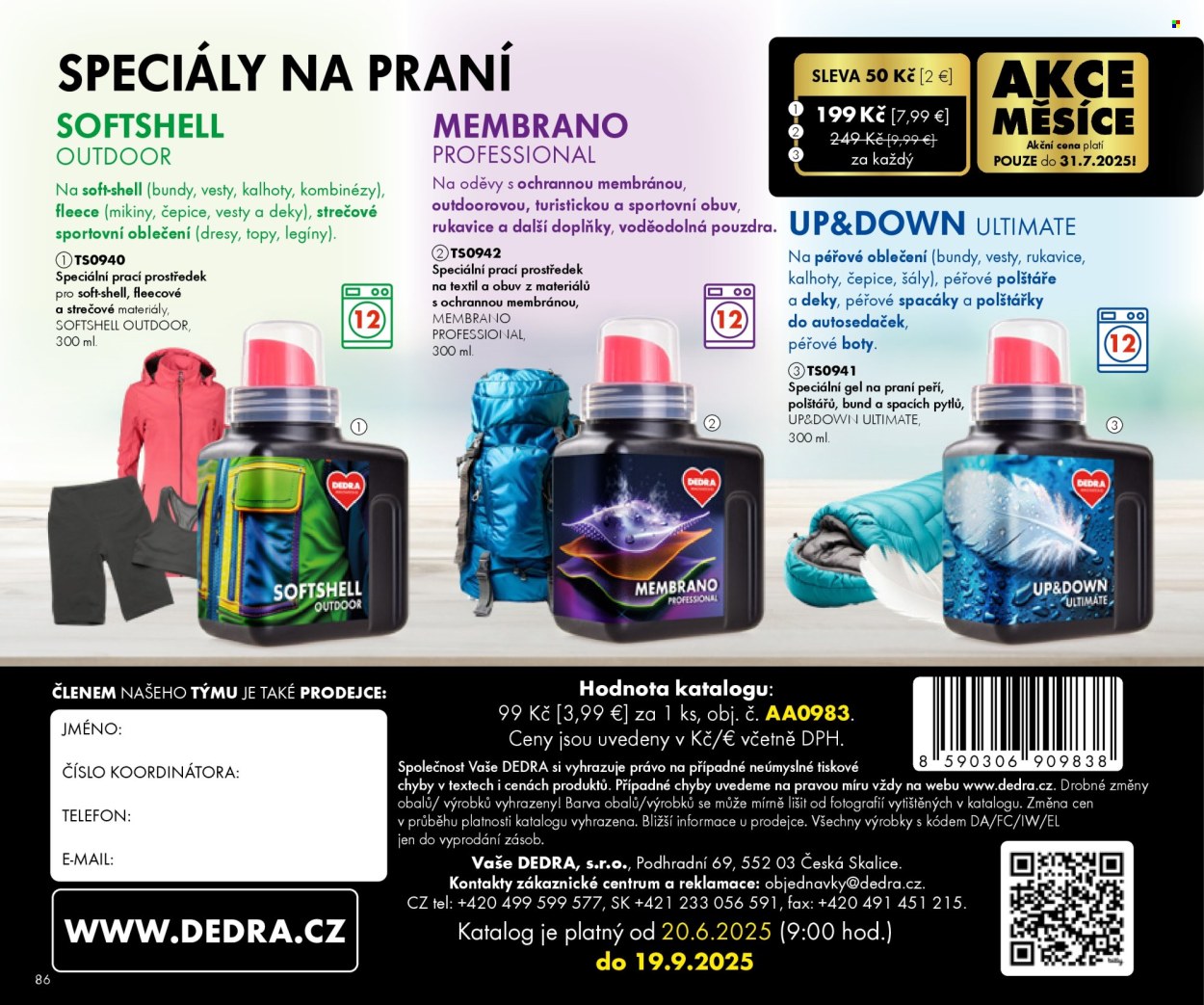 Leták Dedra - 20.6.2025 - 19.9.2025. Strana 86