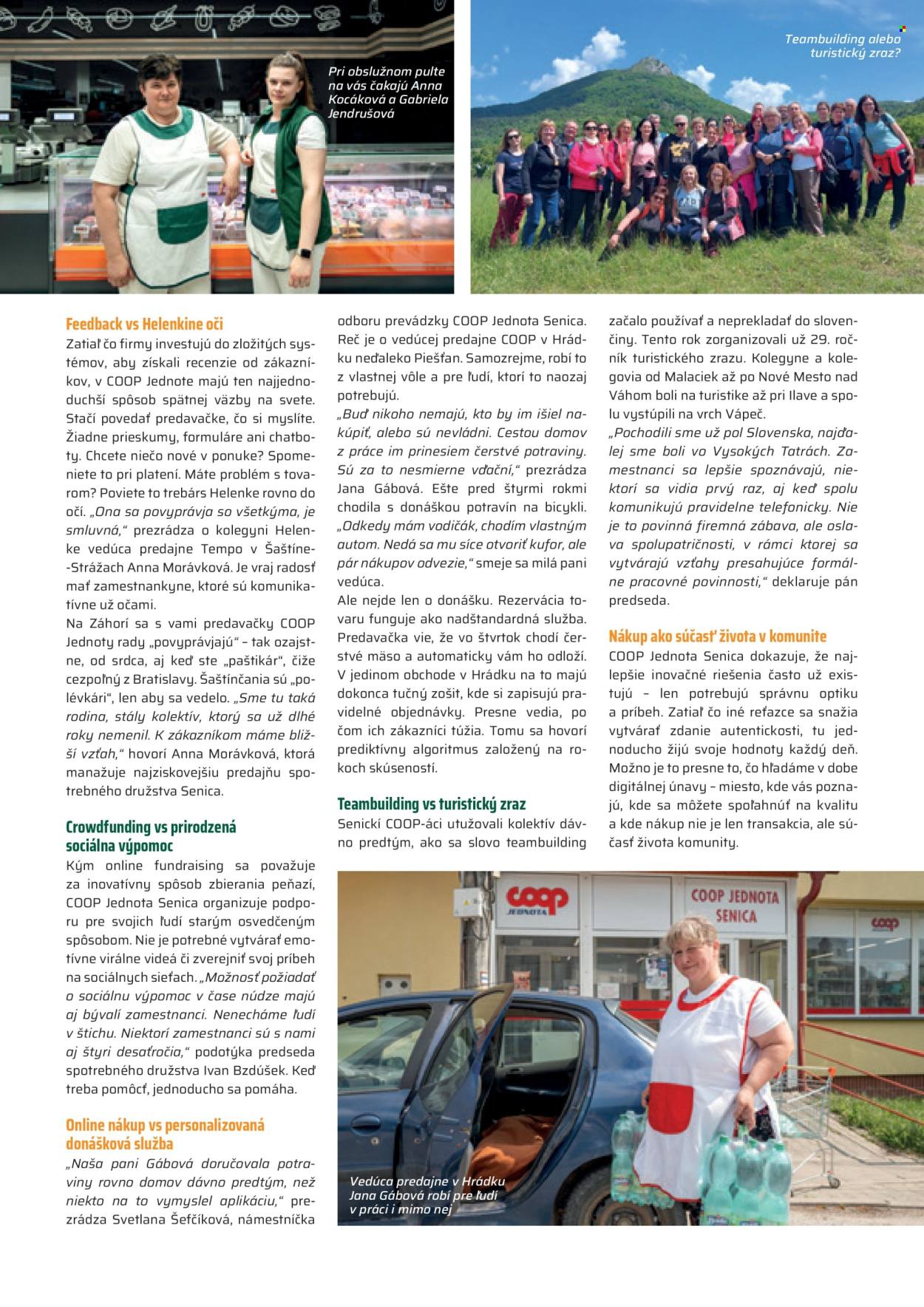 Leták COOP Jednota - 1.7.2025 - 31.7.2025. Strana 15