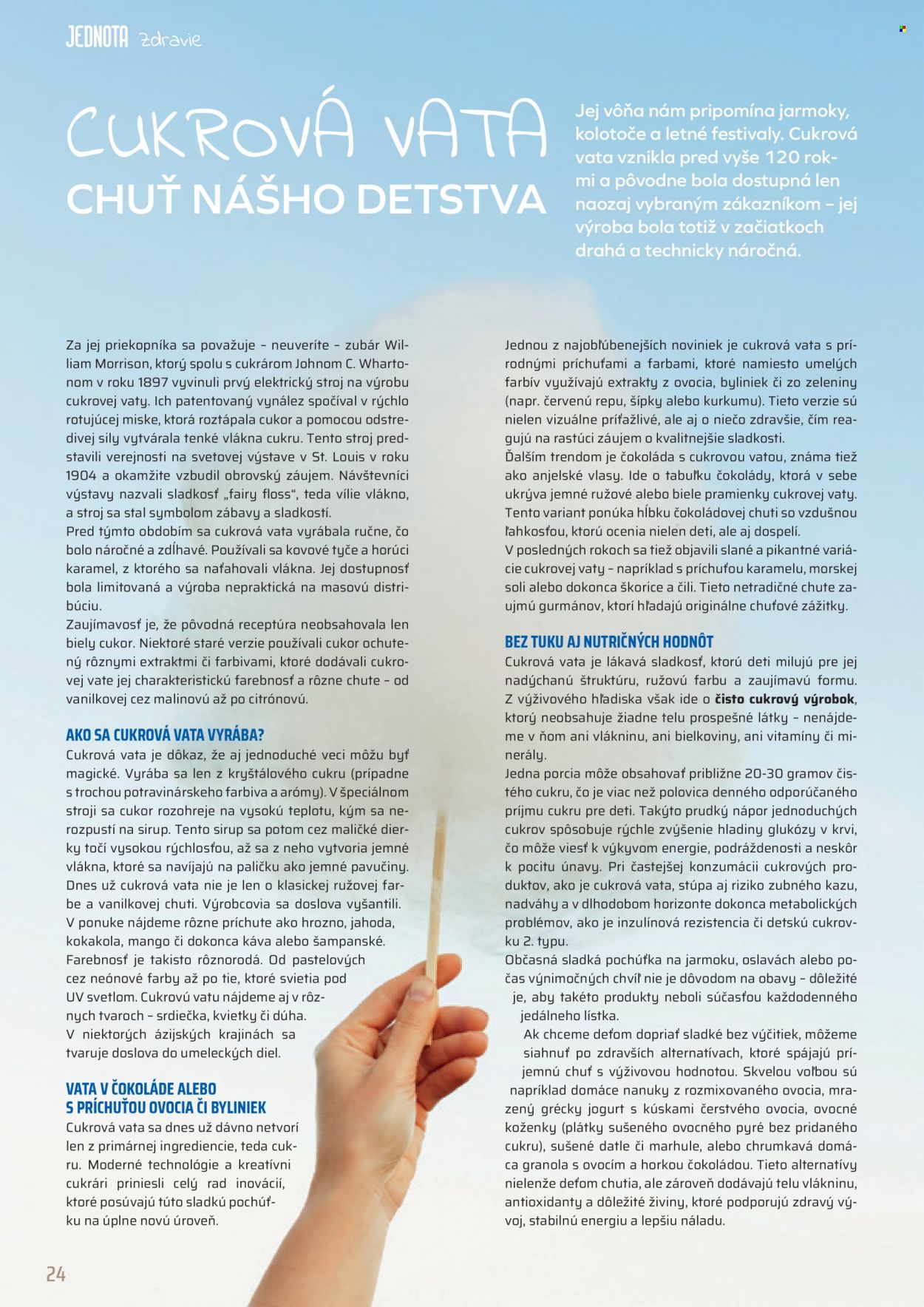 Leták COOP Jednota - 1.7.2025 - 31.7.2025. Strana 24