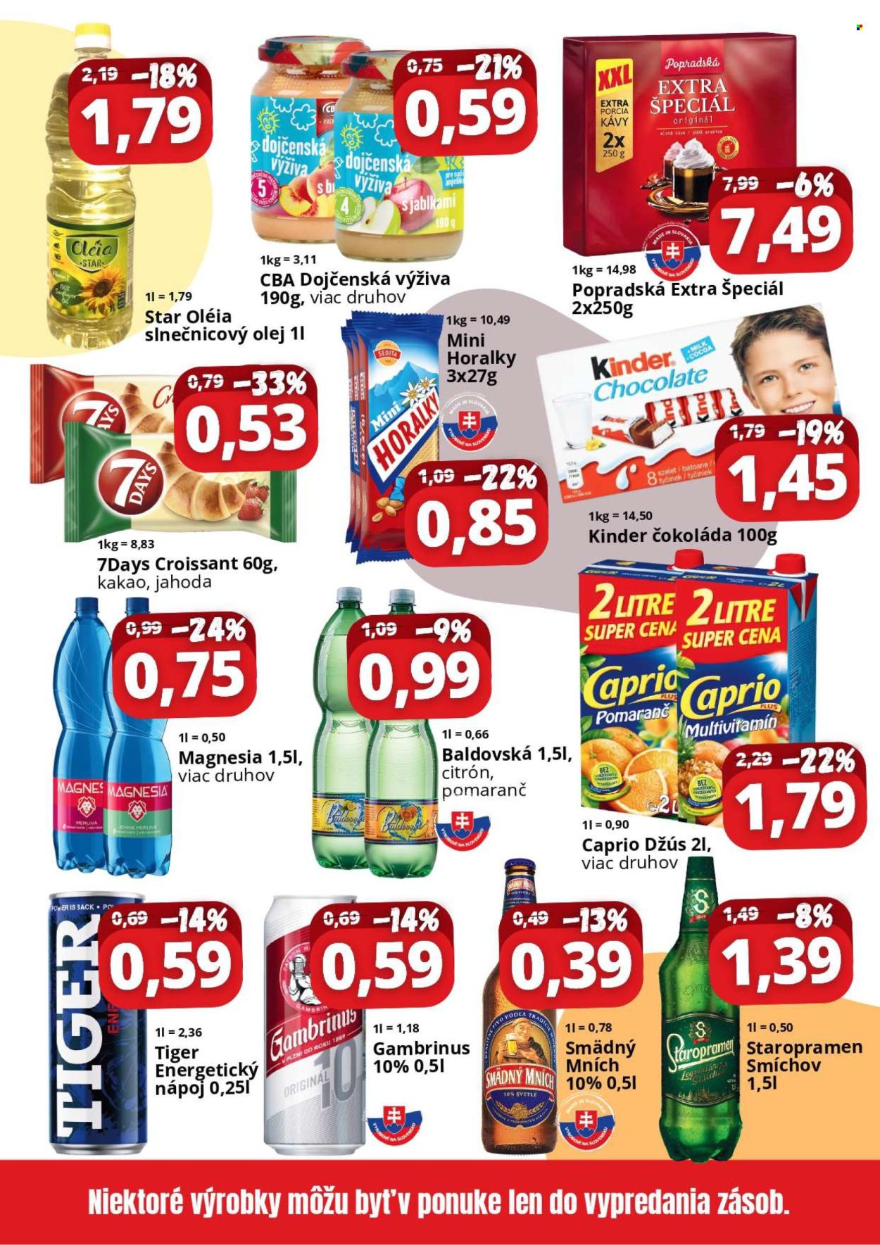 Leták CBA Komfos - 1.7.2025 - 31.7.2025. Strana 3