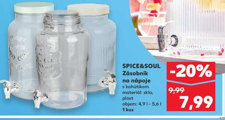 SPICE&SOUL Zásobník na nápoje