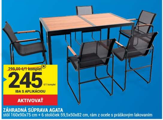 ZÁHRADNÁ SÚPRAVA AGATA