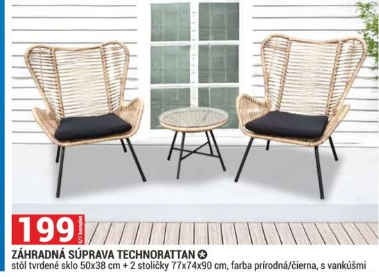 ZÁHRADNÁ SÚPRAVA TECHNORATTAN