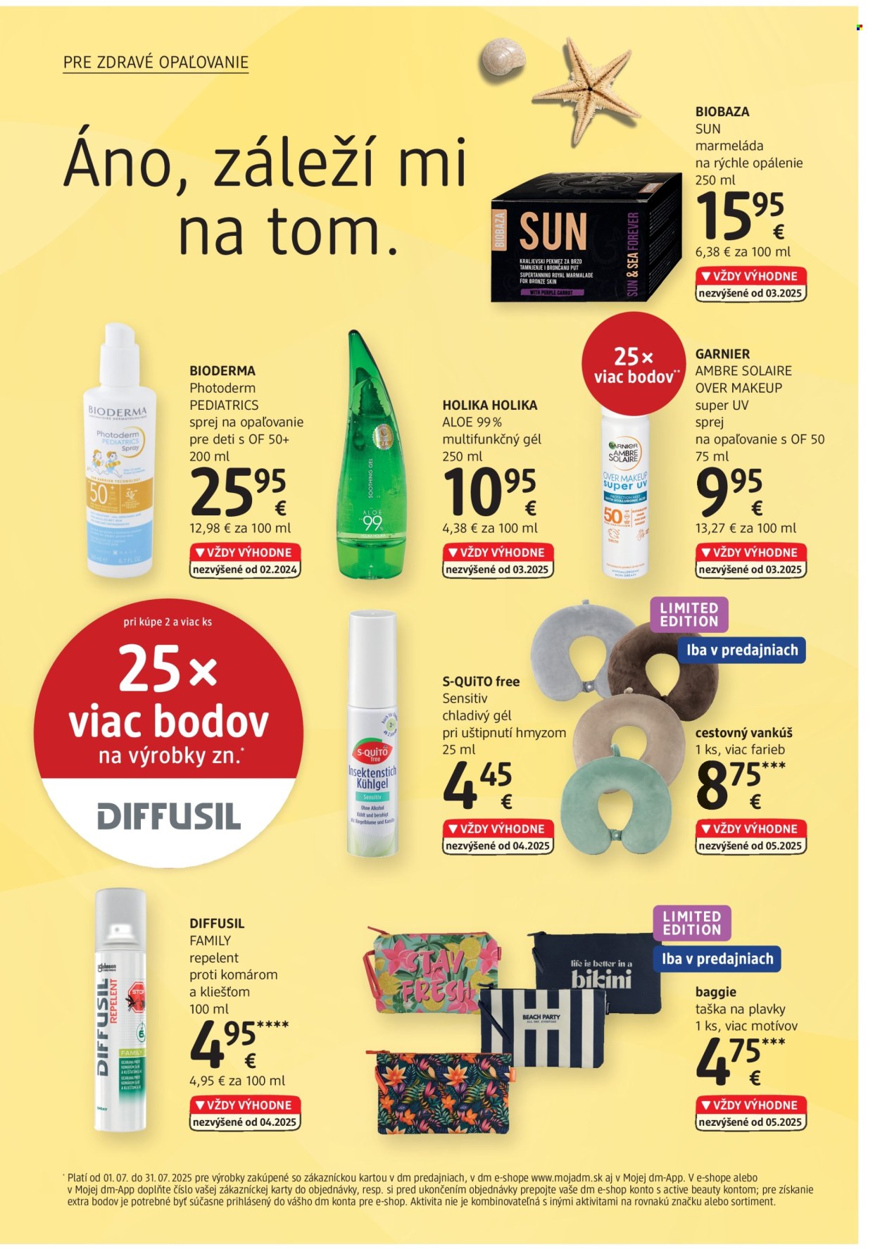 Leták dm drogerie - 1.7.2025 - 31.7.2025. Strana 6