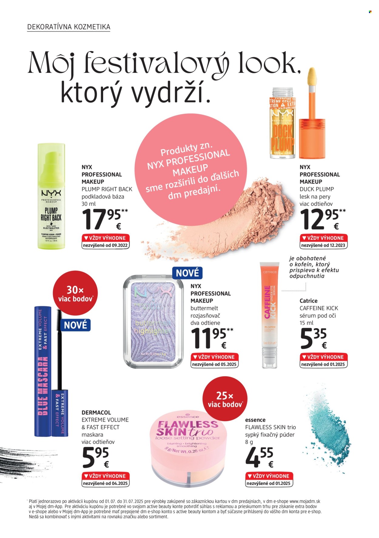Leták dm drogerie - 1.7.2025 - 31.7.2025. Strana 8