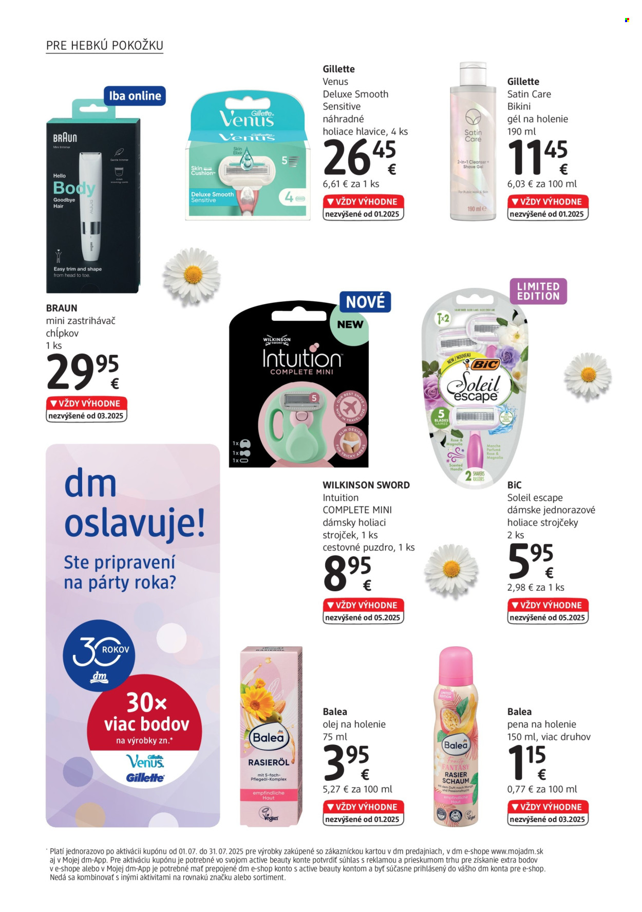 Leták dm drogerie - 1.7.2025 - 31.7.2025. Strana 14