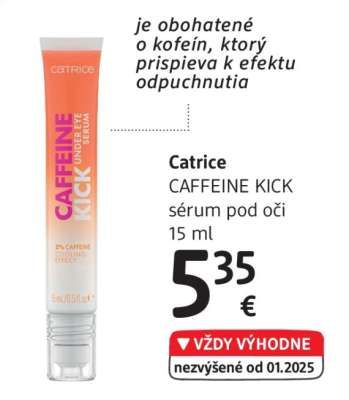 Catrice CAFFEINE KICK sérum pod oči