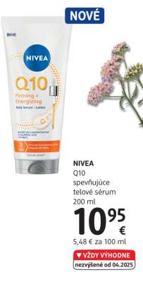 NIVEA Q10 spevňujúce telové sérum