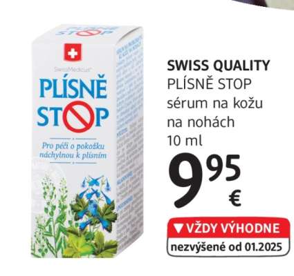 PLÍSNĚ STOP sérum na kožu na nohách 10 ml