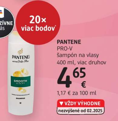 PANTENE PRO-V šampón na vlasy