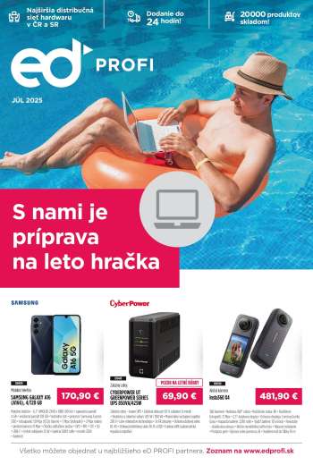Leták eD PROFI - 1.7.2025 - 31.7.2025.