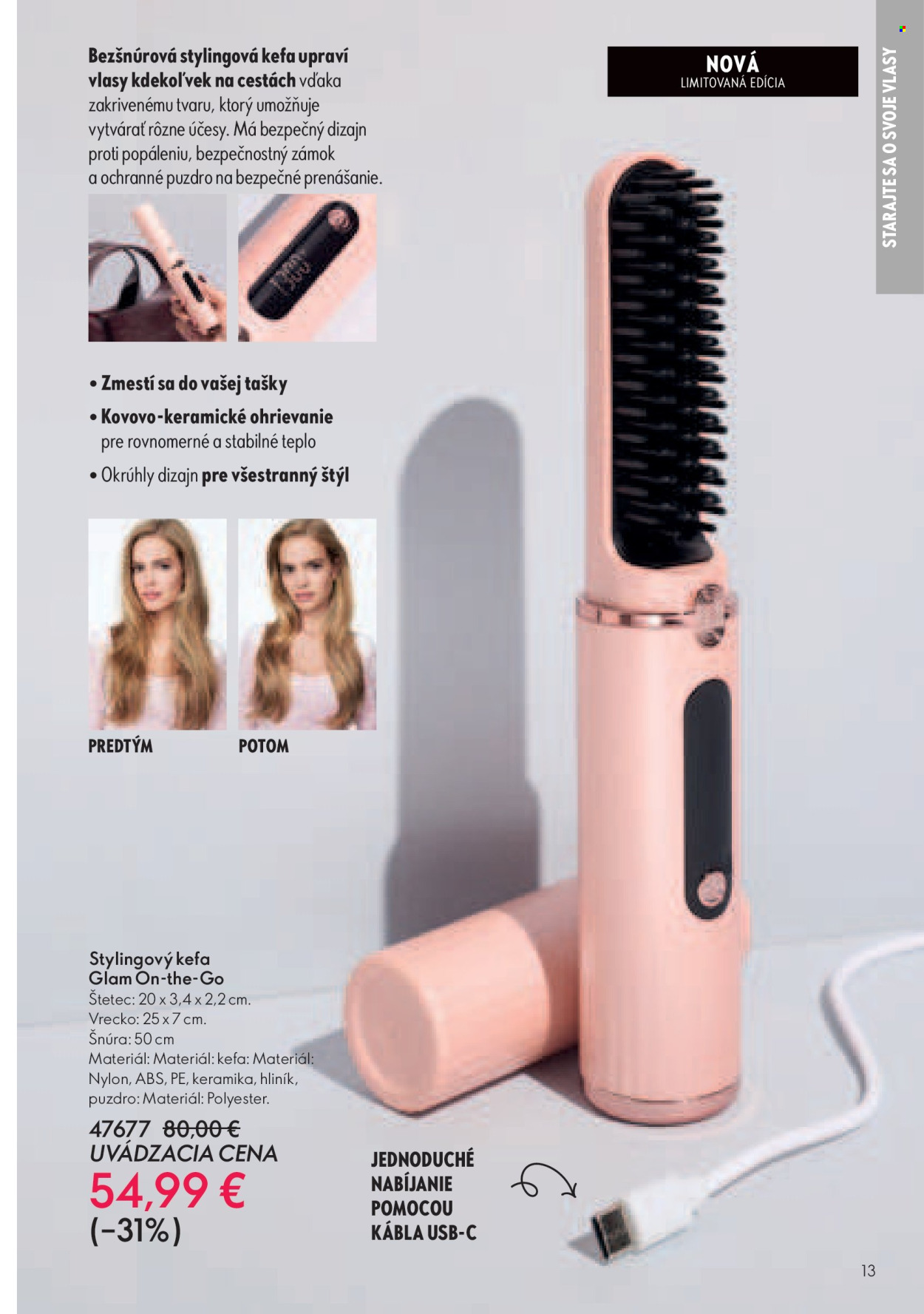 Leták Oriflame - 27.7.2025 - 16.8.2025. Strana 13