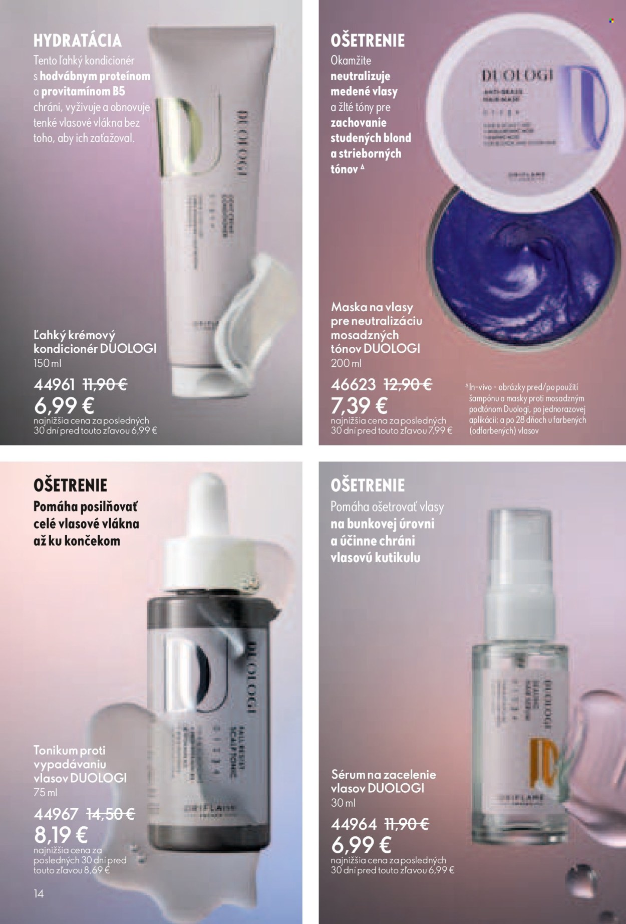 Leták Oriflame - 27.7.2025 - 16.8.2025. Strana 14
