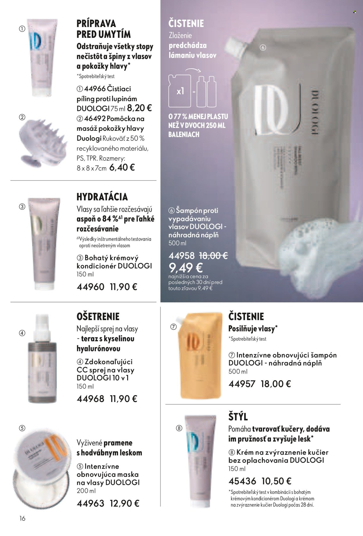 Leták Oriflame - 27.7.2025 - 16.8.2025. Strana 16