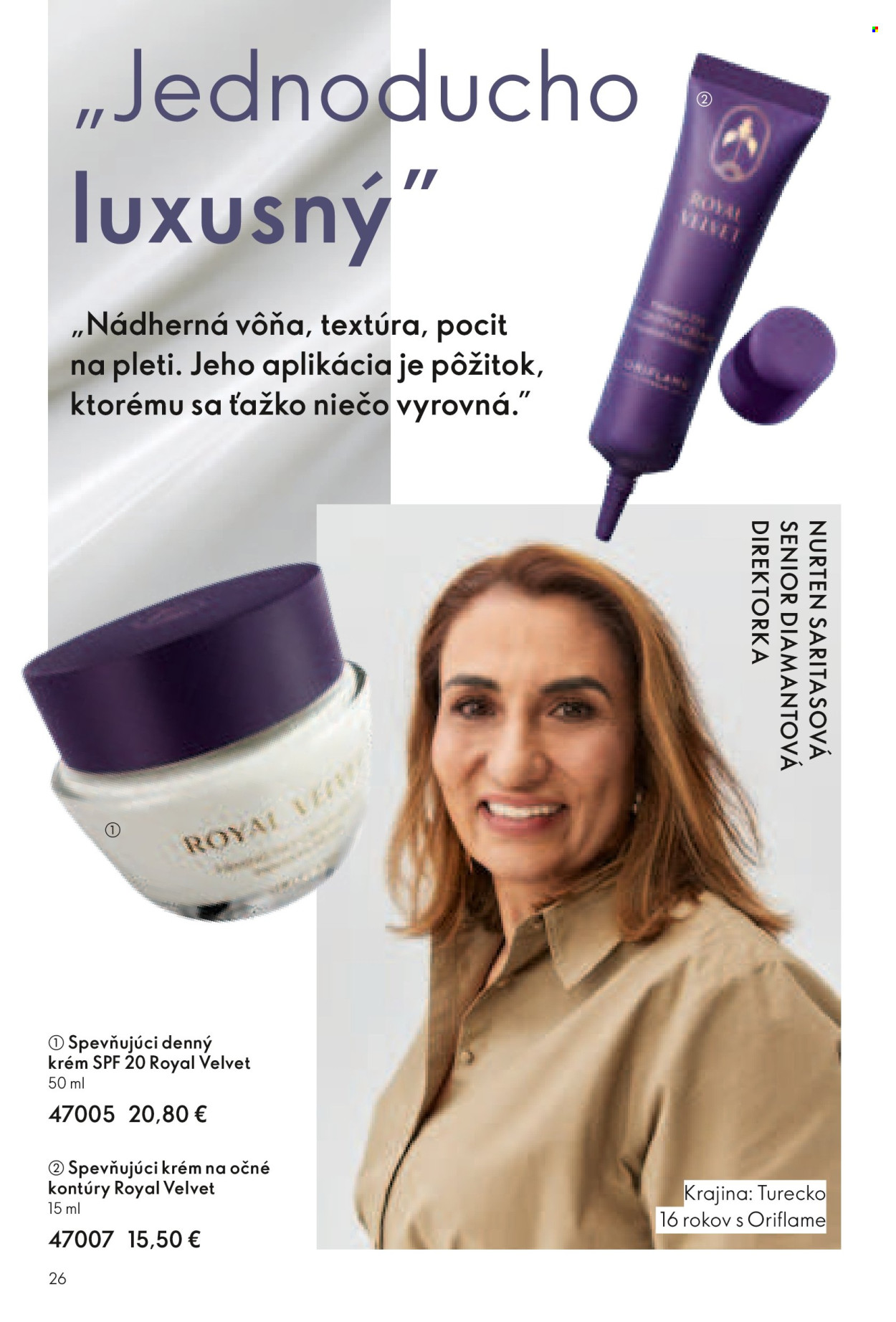 Leták Oriflame - 27.7.2025 - 16.8.2025. Strana 26