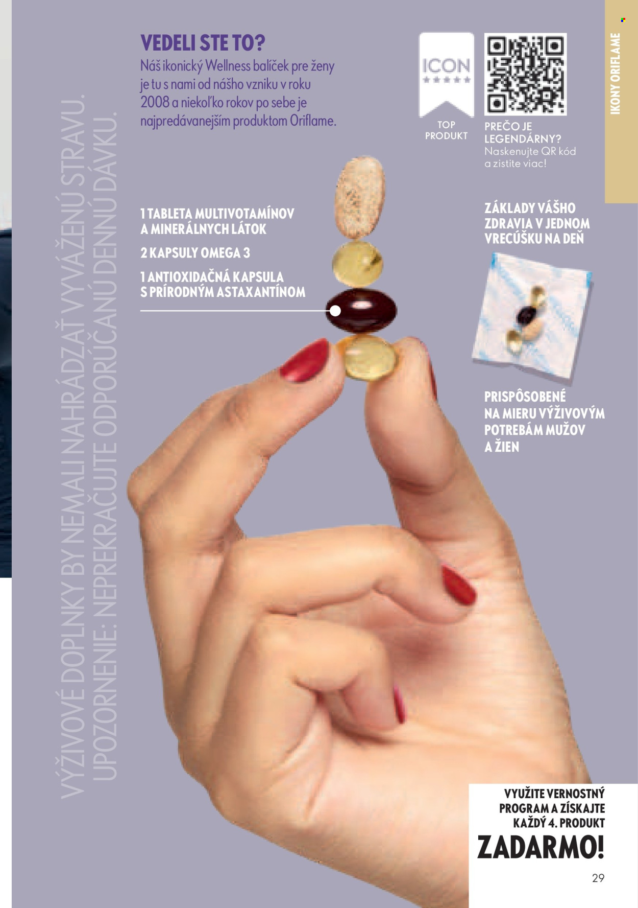 Leták Oriflame - 27.7.2025 - 16.8.2025. Strana 29