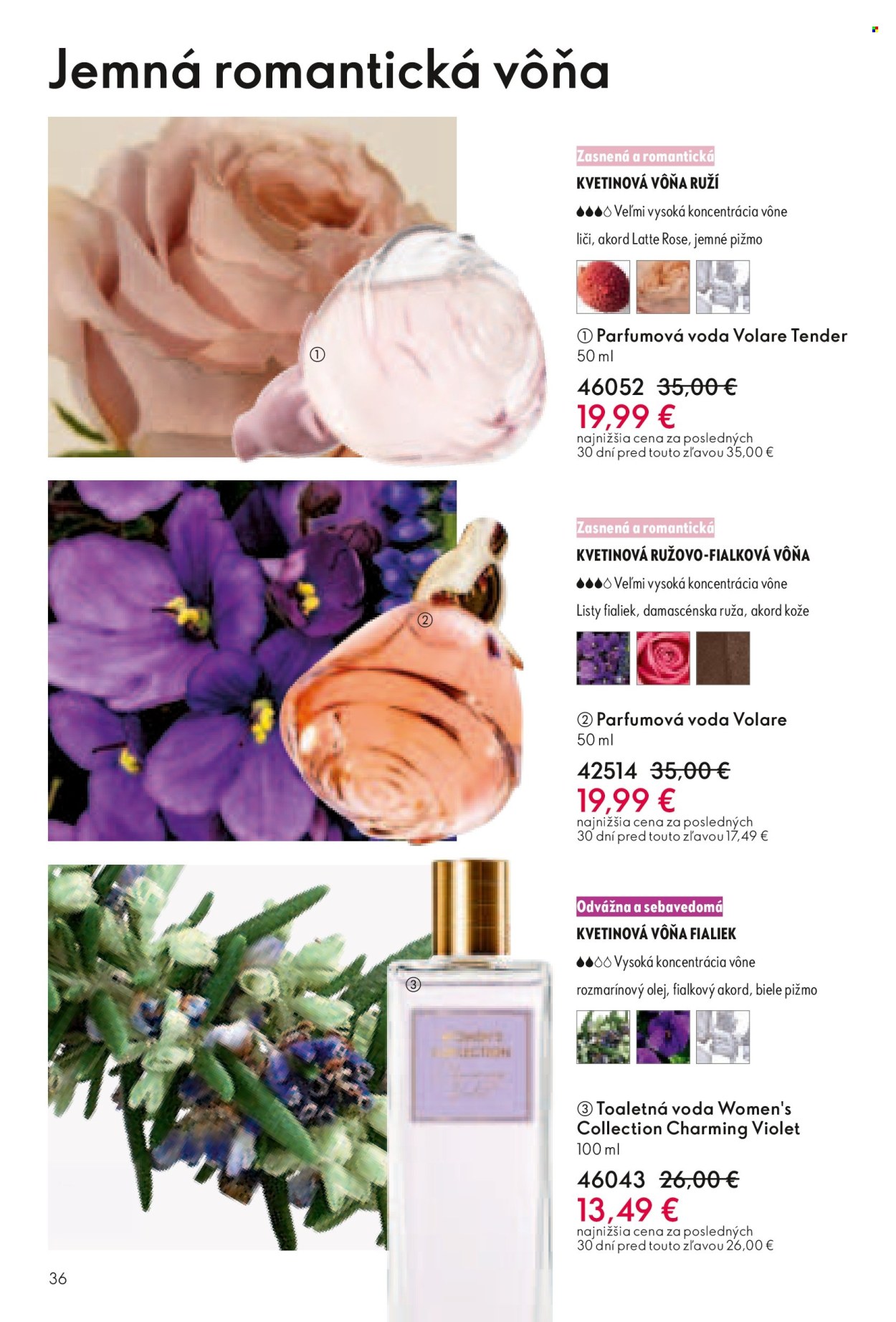 Leták Oriflame - 27.7.2025 - 16.8.2025. Strana 36