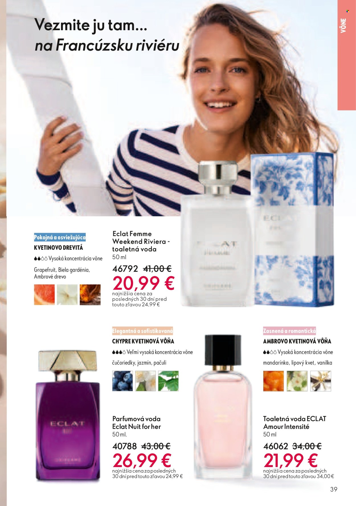 Leták Oriflame - 27.7.2025 - 16.8.2025. Strana 39