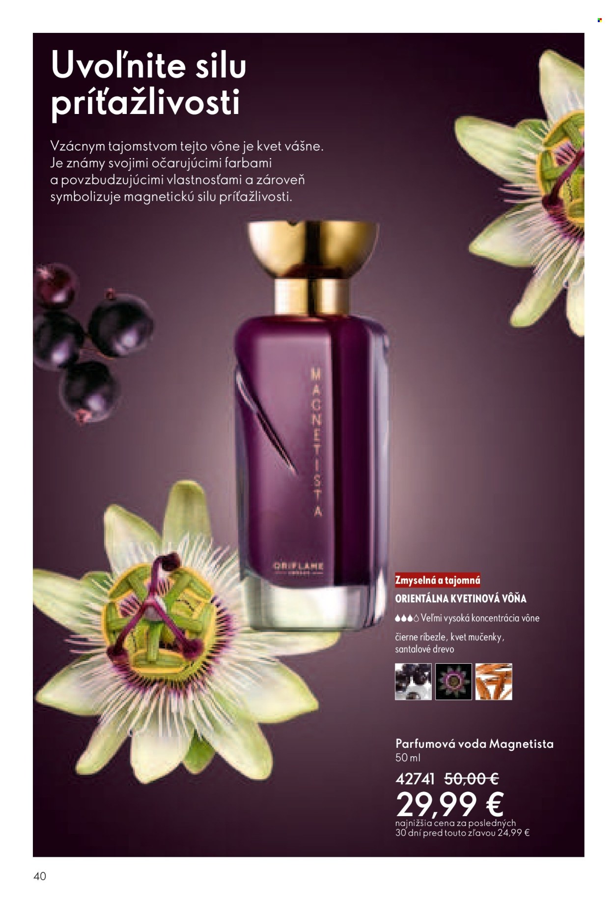 Leták Oriflame - 27.7.2025 - 16.8.2025. Strana 40