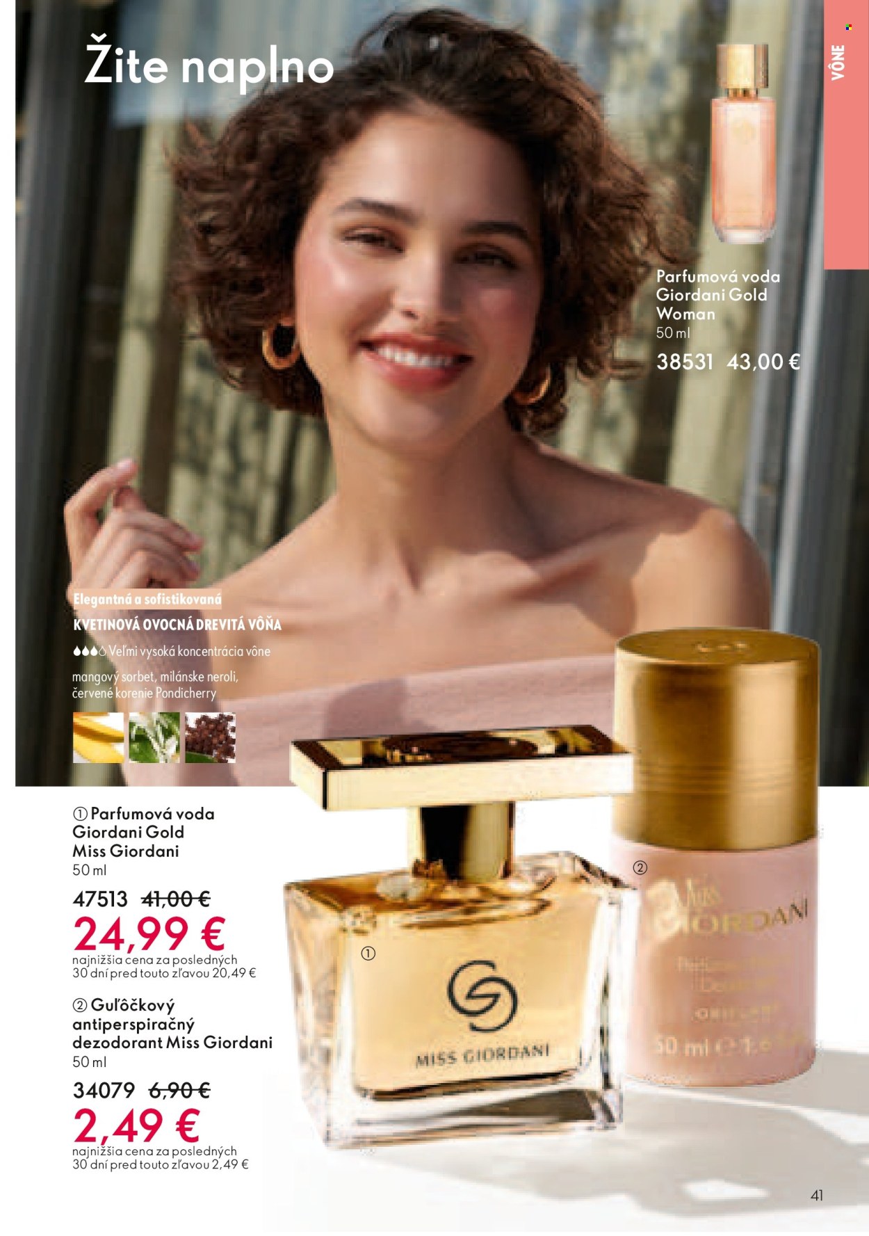 Leták Oriflame - 27.7.2025 - 16.8.2025. Strana 41