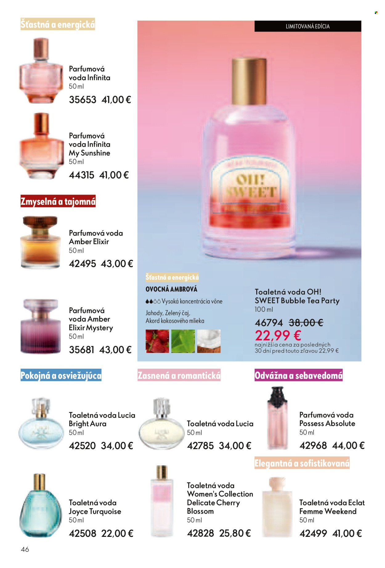 Leták Oriflame - 27.7.2025 - 16.8.2025. Strana 46