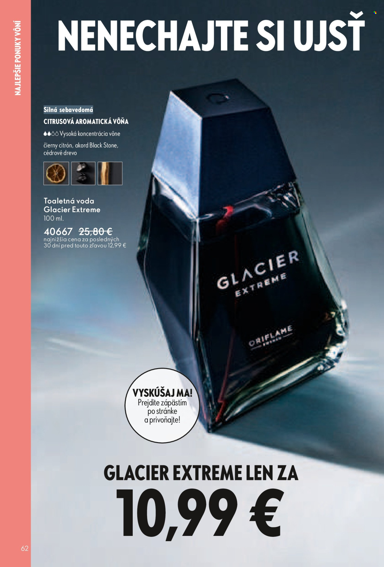 Leták Oriflame - 27.7.2025 - 16.8.2025. Strana 62