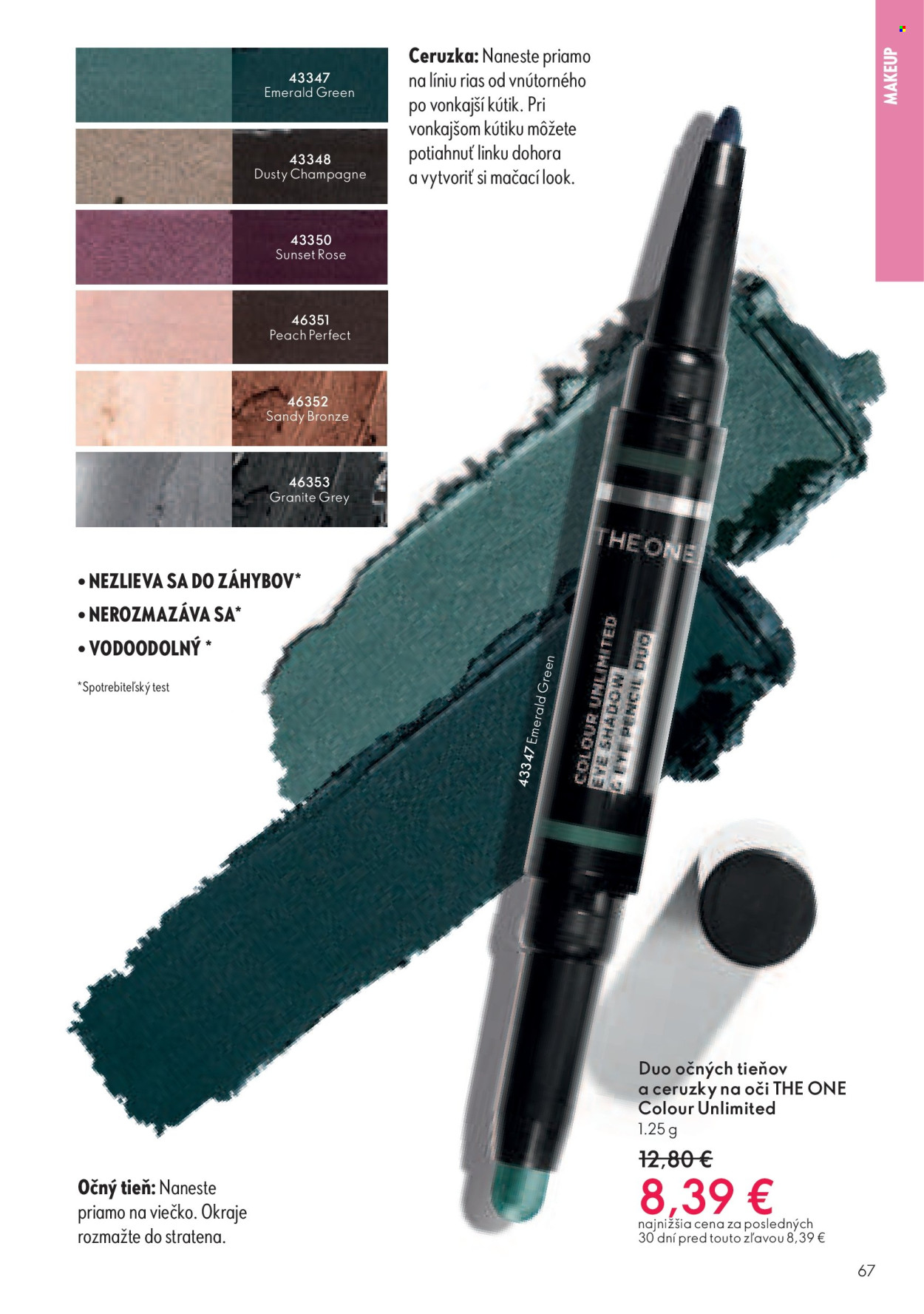 Leták Oriflame - 27.7.2025 - 16.8.2025. Strana 67