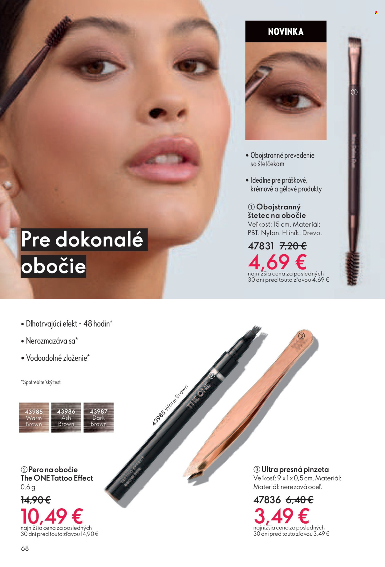 Leták Oriflame - 27.7.2025 - 16.8.2025. Strana 68