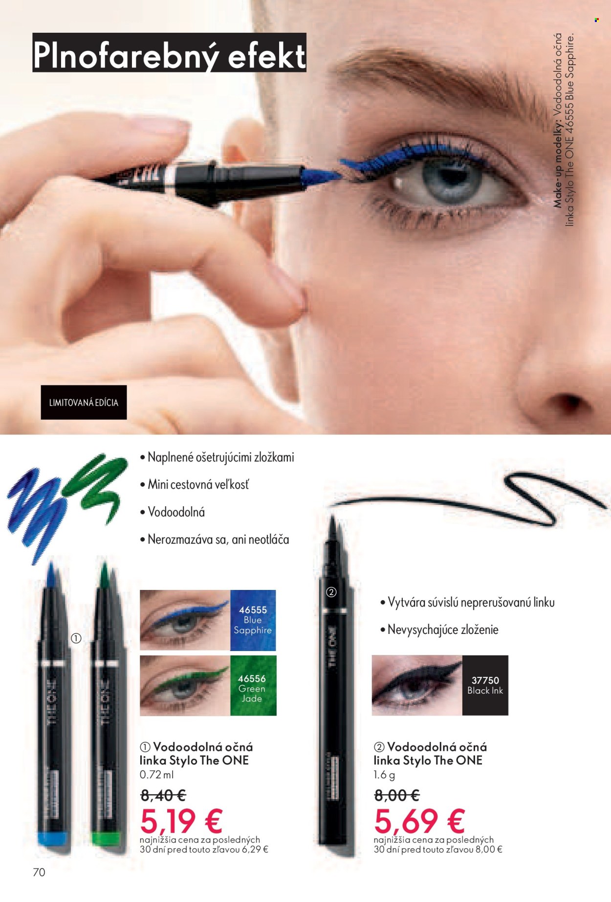 Leták Oriflame - 27.7.2025 - 16.8.2025. Strana 70